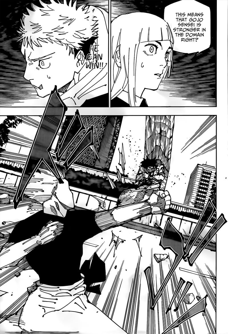 JUJUTSU KAISEN Chapter 229 - Page 8 in English
