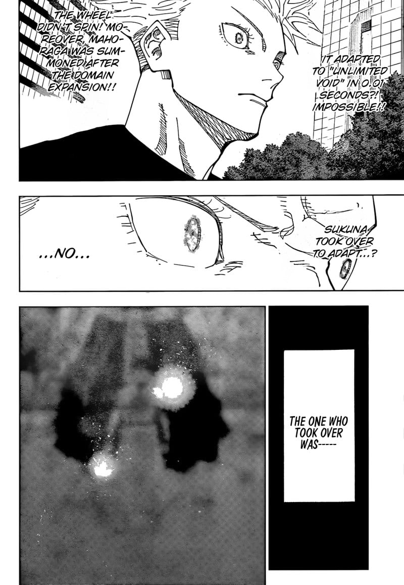 JUJUTSU KAISEN Chapter 230 - Page 4 in English