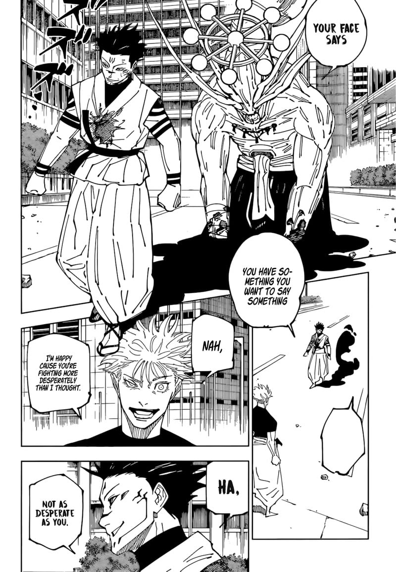 JUJUTSU KAISEN Chapter 230 - Page 6 in English