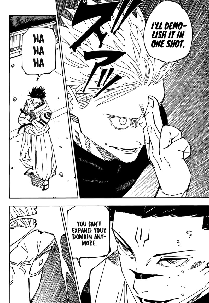 JUJUTSU KAISEN Chapter 230 - Page 8 in English