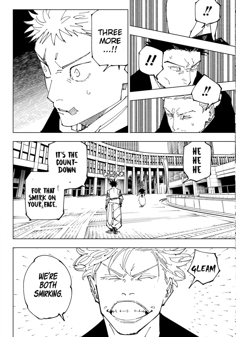 JUJUTSU KAISEN Chapter 231 - Page 17 in English