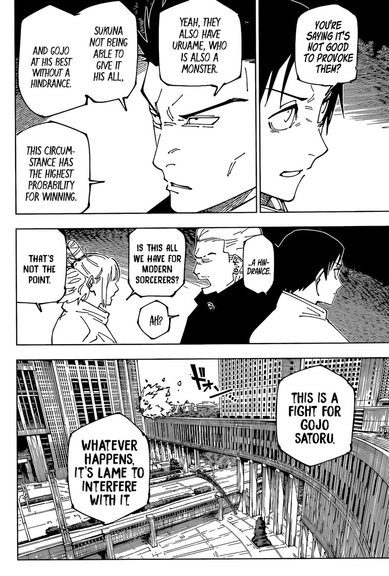 JUJUTSU KAISEN Chapter 234 - Page 4 in English