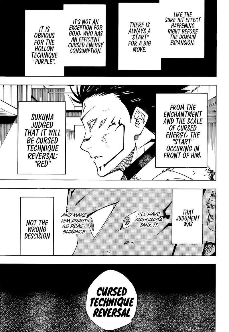JUJUTSU KAISEN Chapter 235 - Page 7 in English