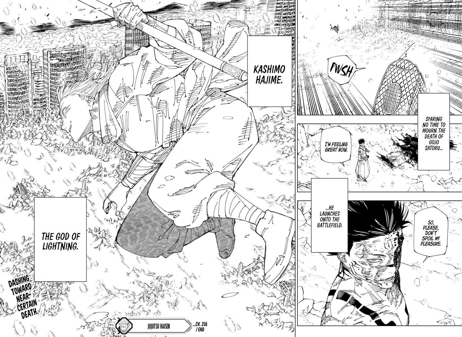 JUJUTSU KAISEN Chapter 236 - Page 17 in English