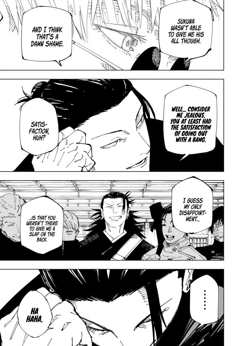 JUJUTSU KAISEN Chapter 236 - Page 5 in English