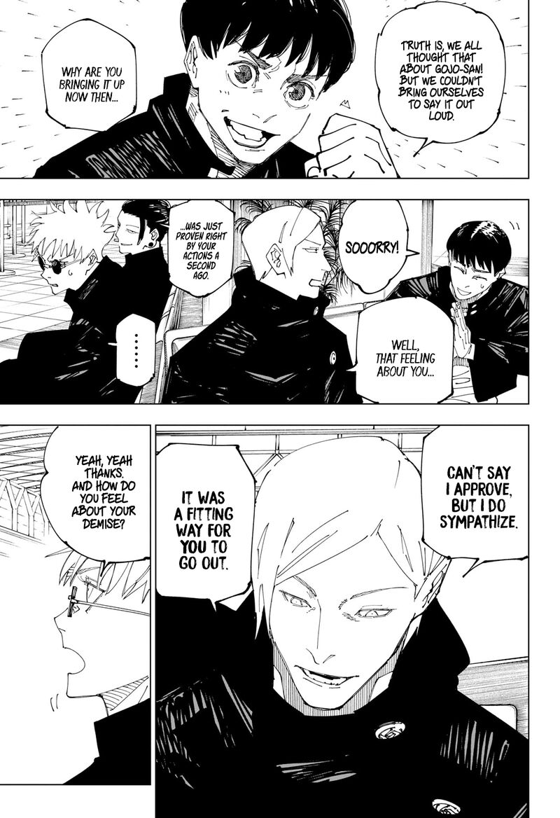 JUJUTSU KAISEN Chapter 236 - Page 7 in English