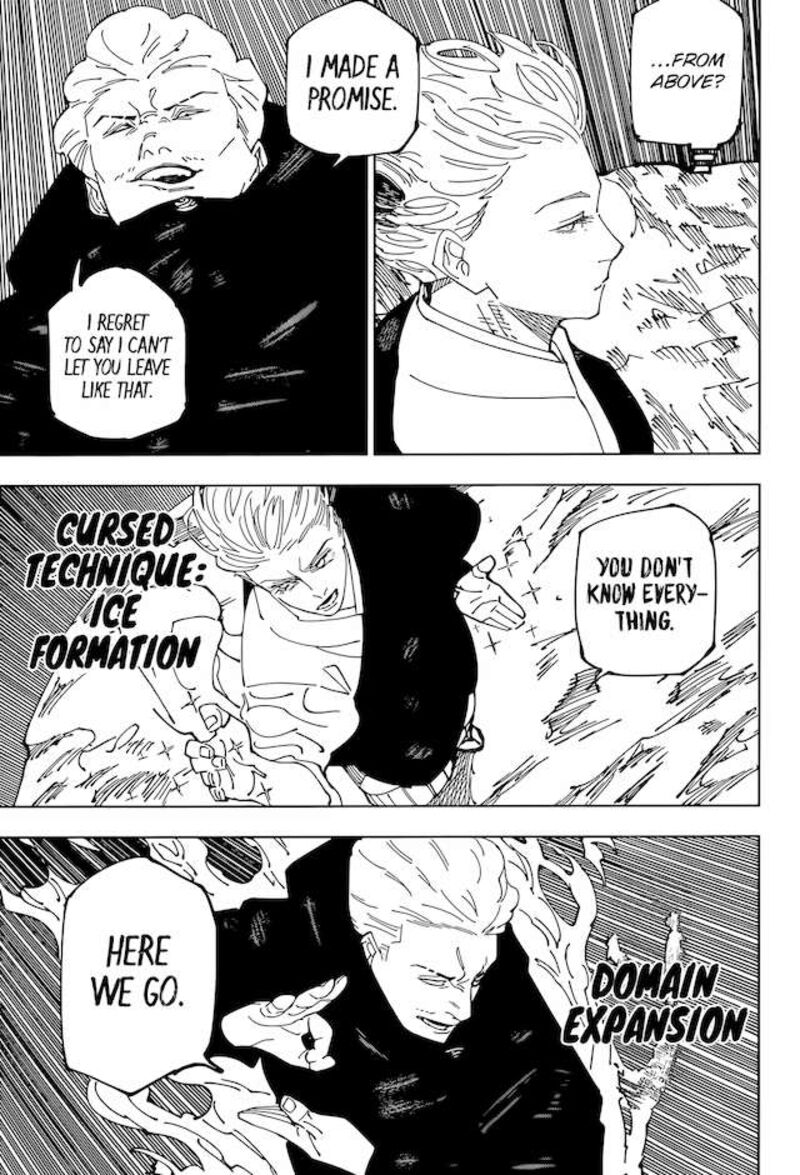 JUJUTSU KAISEN Chapter 237 - Page 3 in English