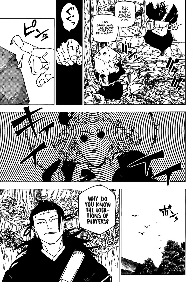 JUJUTSU KAISEN Chapter 239 - Page 5 in English