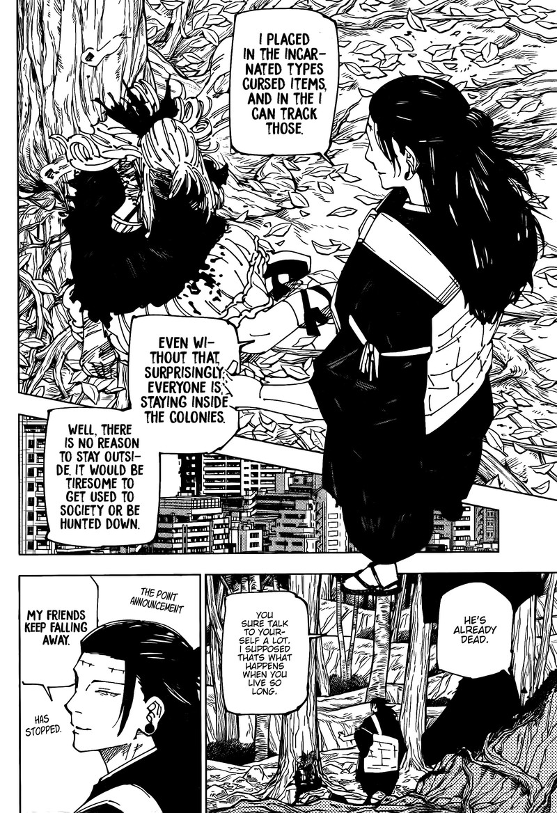JUJUTSU KAISEN Chapter 239 - Page 6 in English