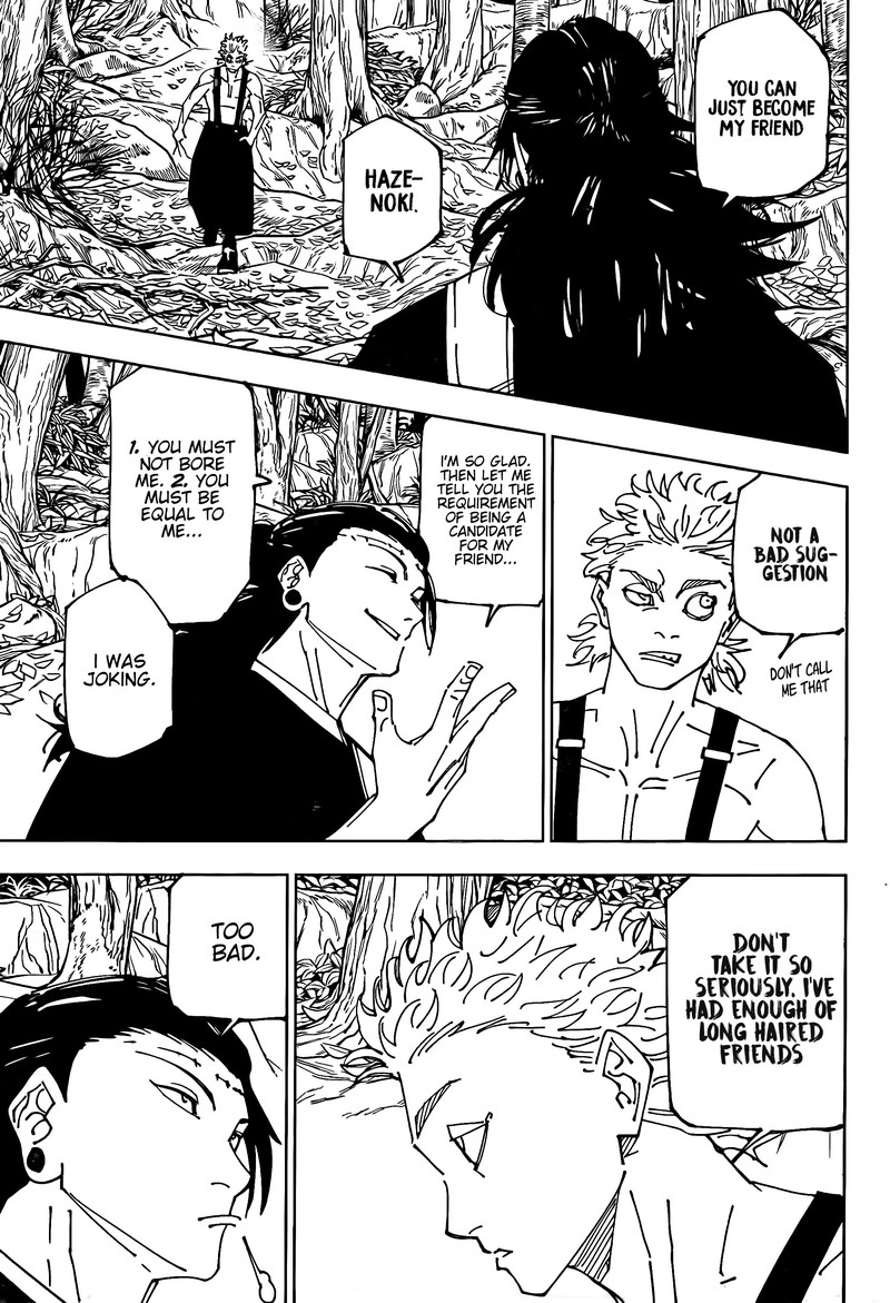 JUJUTSU KAISEN Chapter 239 - Page 7 in English