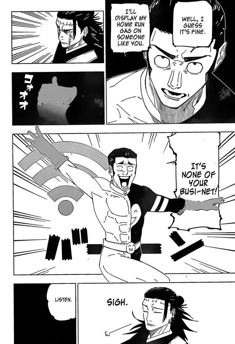 JUJUTSU KAISEN Chapter 240 - Page 10 in English