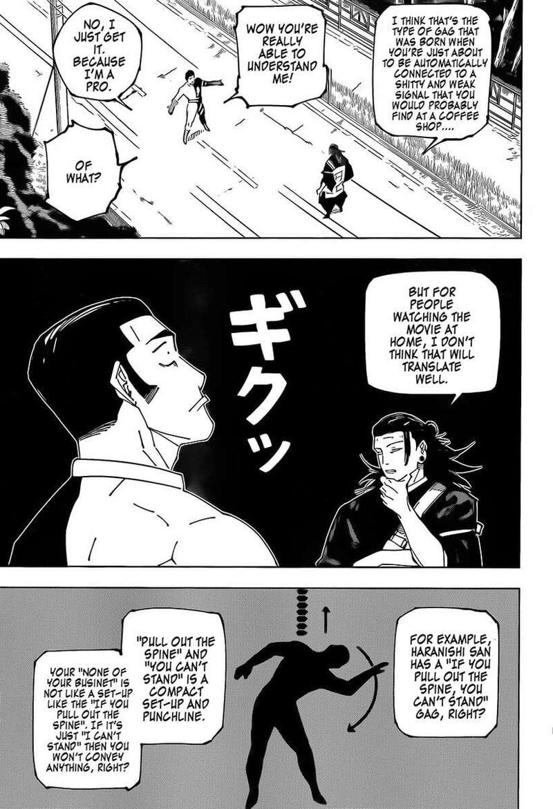 JUJUTSU KAISEN Chapter 240 - Page 11 in English