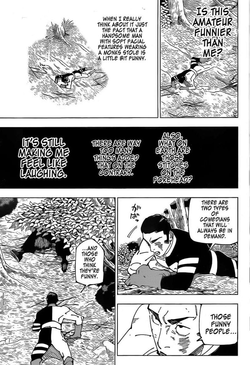JUJUTSU KAISEN Chapter 240 - Page 17 in English