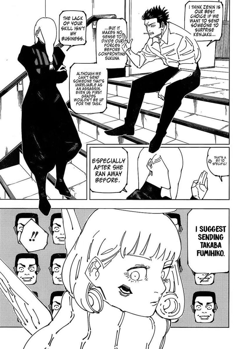 JUJUTSU KAISEN Chapter 240 - Page 3 in English