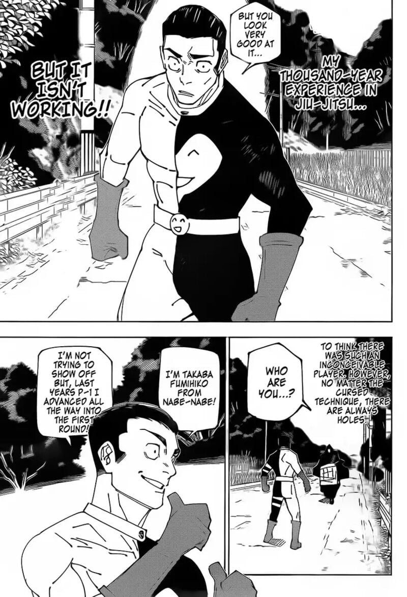 JUJUTSU KAISEN Chapter 240 - Page 7 in English