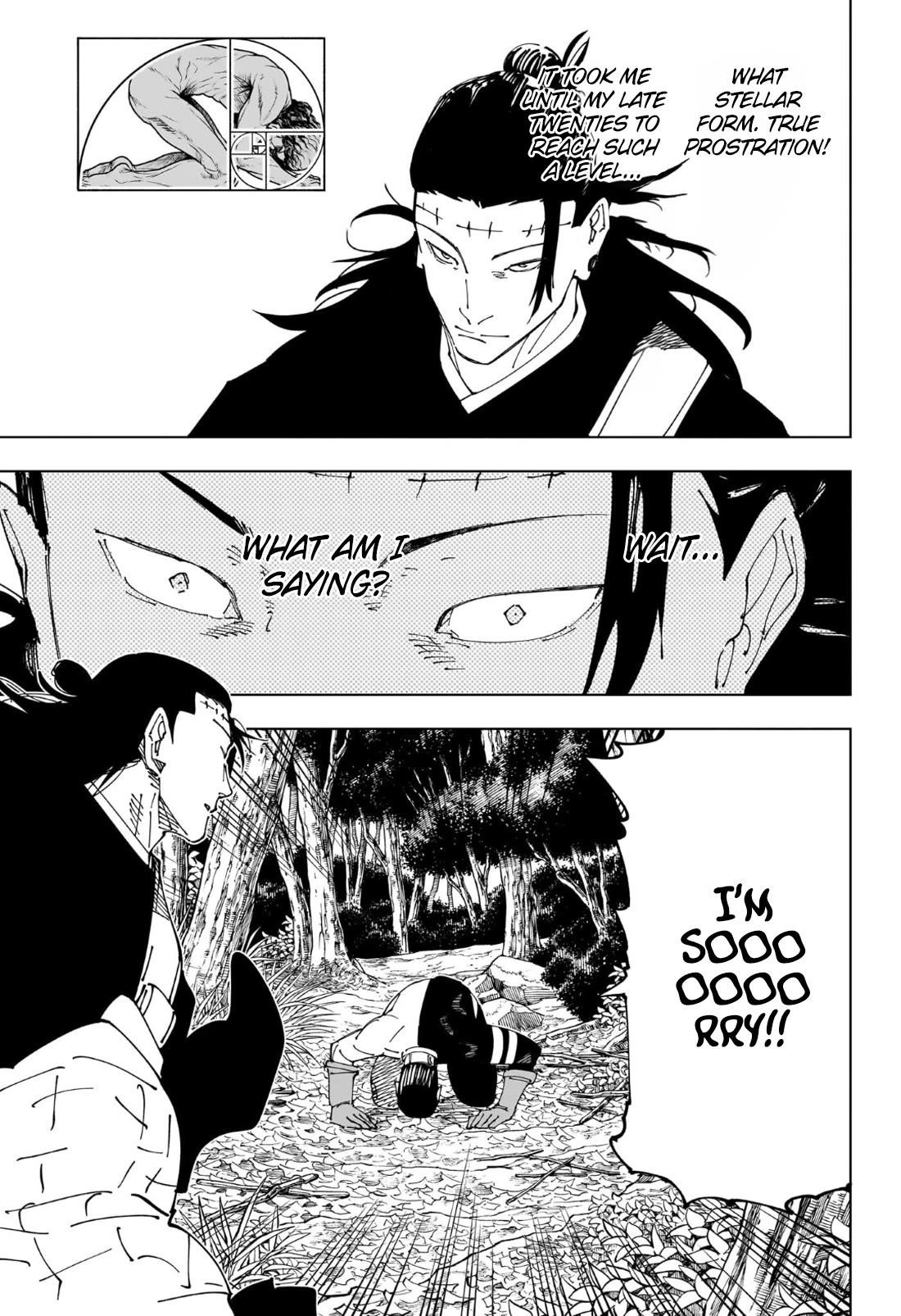 JUJUTSU KAISEN Chapter 241 - Page 17 in English
