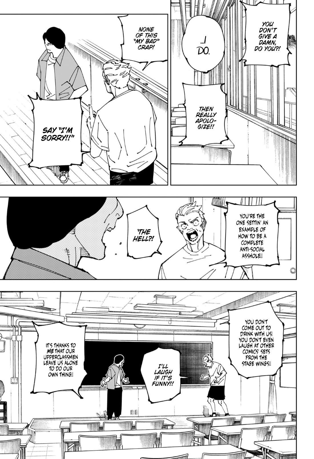 JUJUTSU KAISEN Chapter 241 - Page 3 in English