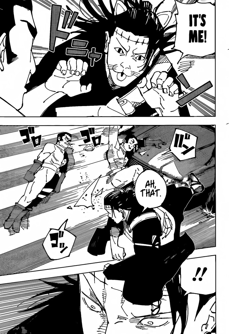 JUJUTSU KAISEN Chapter 242 - Page 12 in English