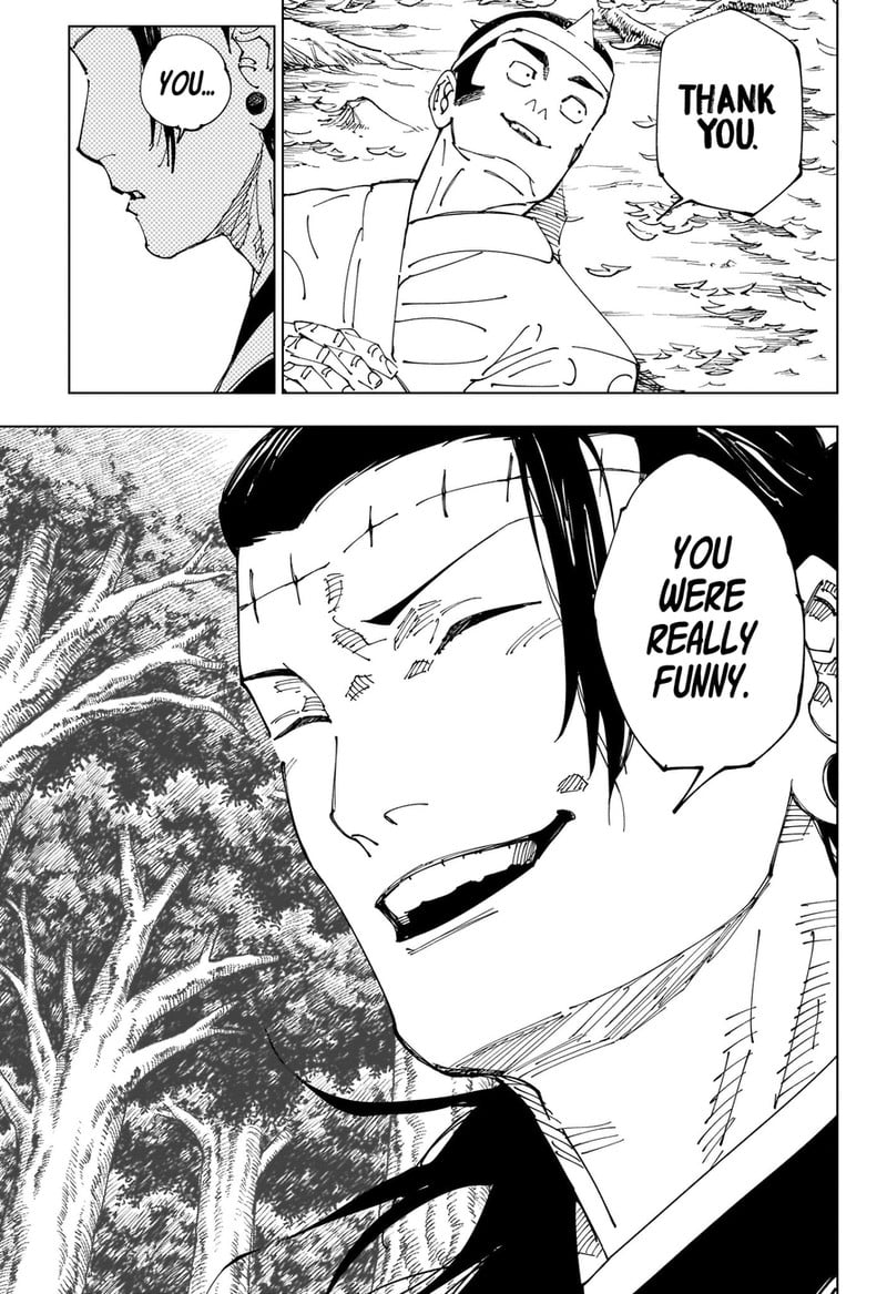 JUJUTSU KAISEN Chapter 243 - Page 14 in English