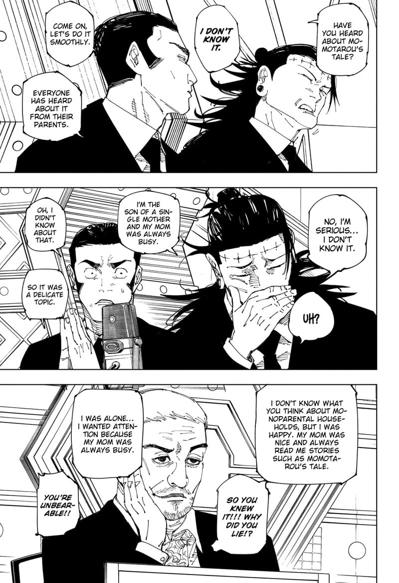 JUJUTSU KAISEN Chapter 243 - Page 3 in English