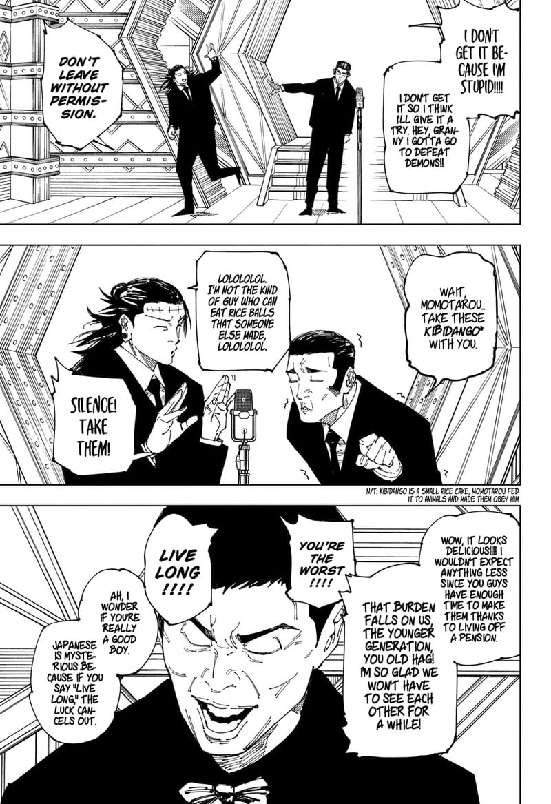 JUJUTSU KAISEN Chapter 243 - Page 5 in English