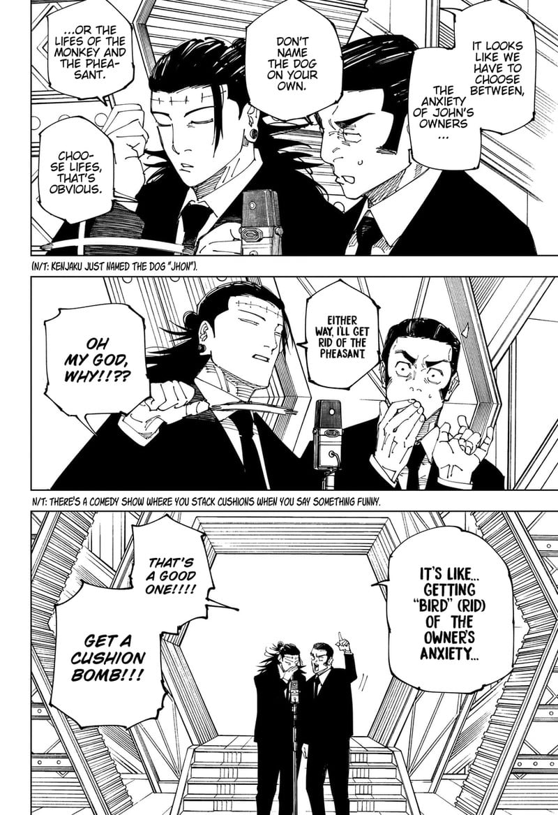 JUJUTSU KAISEN Chapter 243 - Page 9 in English