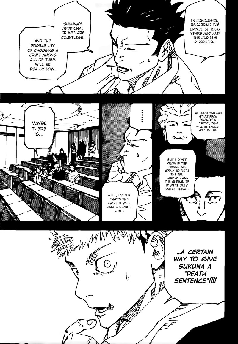 JUJUTSU KAISEN Chapter 244 - Page 11 in English