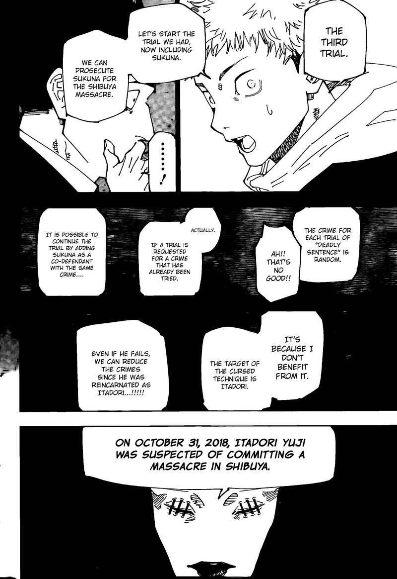 JUJUTSU KAISEN Chapter 244 - Page 18 in English