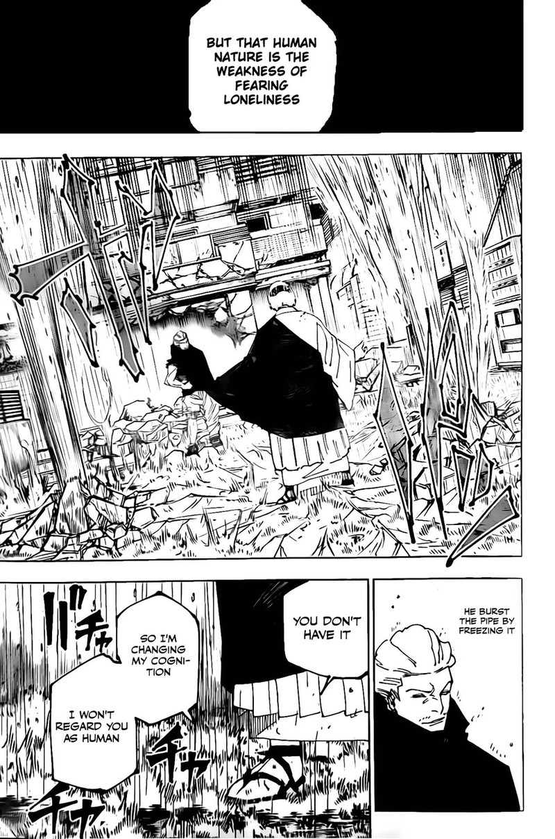 JUJUTSU KAISEN Chapter 245 - Page 9 in English