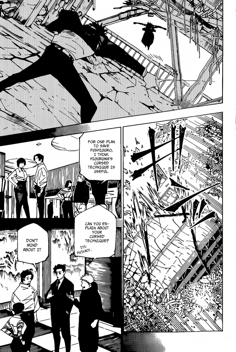 JUJUTSU KAISEN Chapter 246 - Page 15 in English