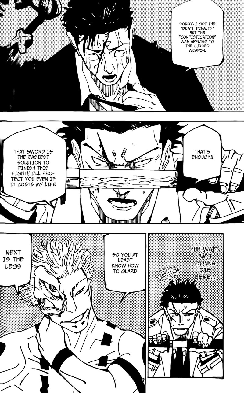 JUJUTSU KAISEN Chapter 246 - Page 4 in English