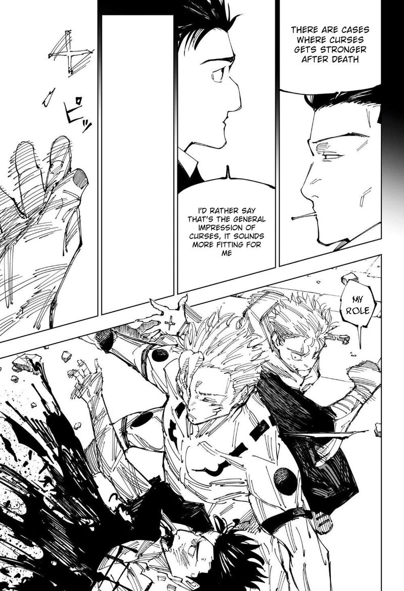 JUJUTSU KAISEN Chapter 247 - Page 17 in English