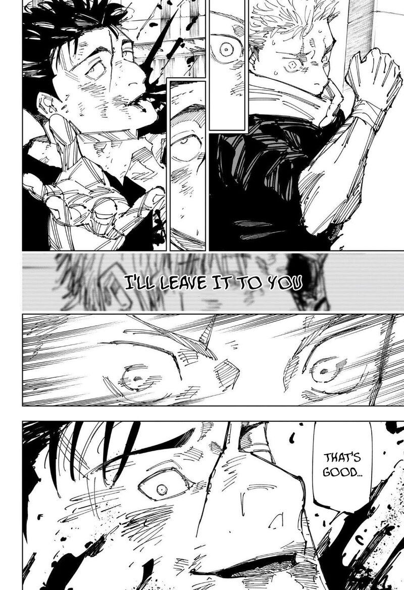 JUJUTSU KAISEN Chapter 247 - Page 18 in English