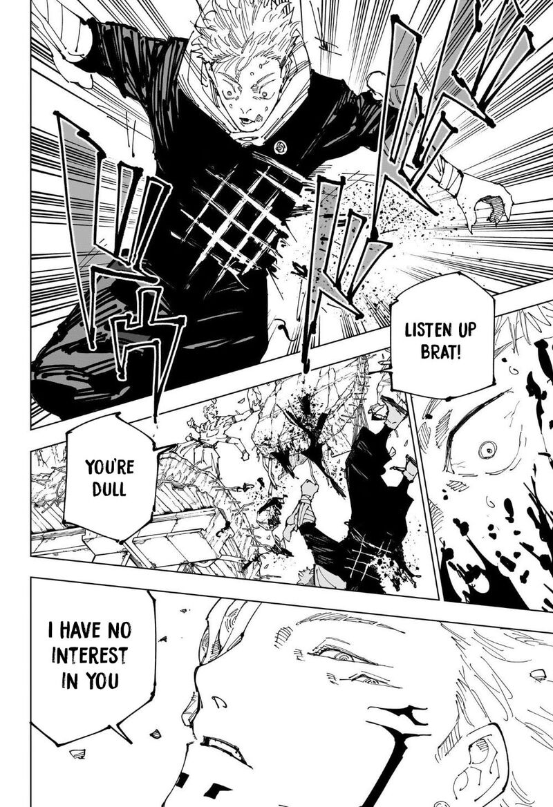 JUJUTSU KAISEN Chapter 247 - Page 6 in English