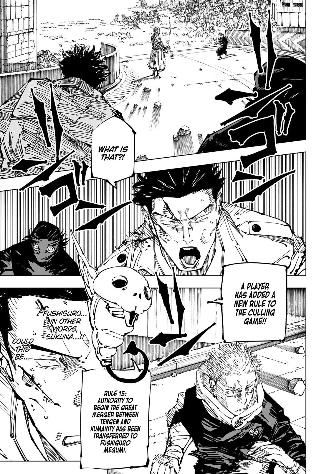 JUJUTSU KAISEN Chapter 248 - Page 13 in English