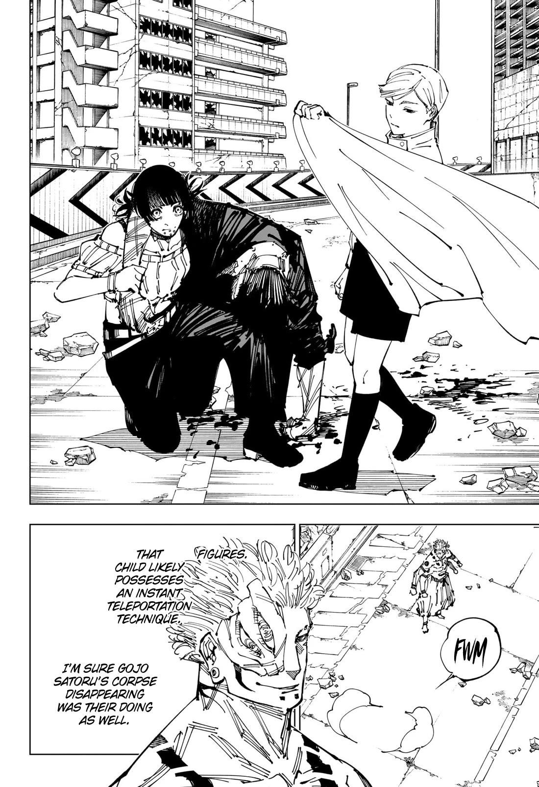 JUJUTSU KAISEN Chapter 248 - Page 4 in English