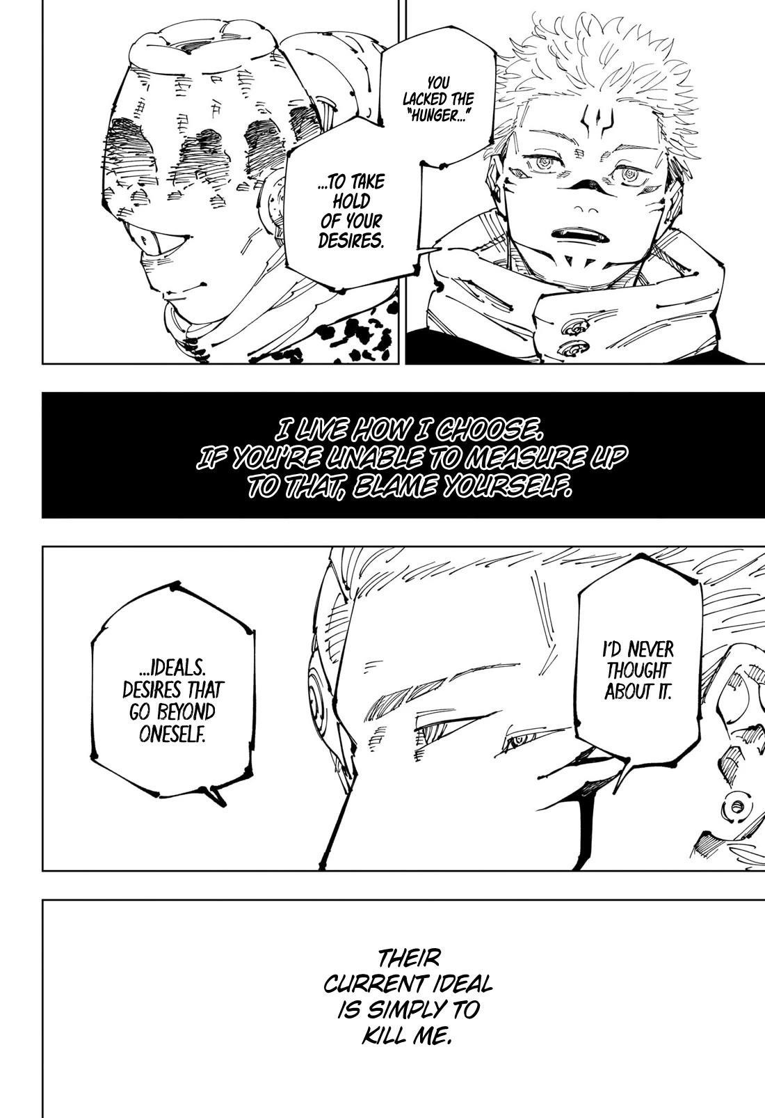JUJUTSU KAISEN Chapter 248 - Page 8 in English