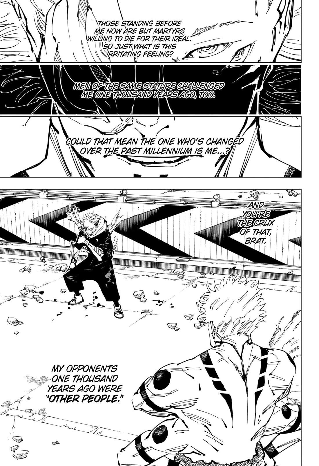 JUJUTSU KAISEN Chapter 248 - Page 9 in English