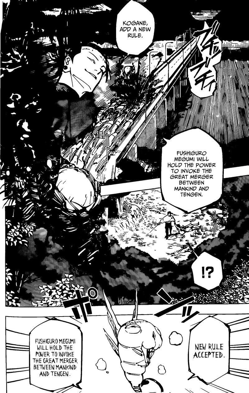 JUJUTSU KAISEN Chapter 249 - Page 4 in English