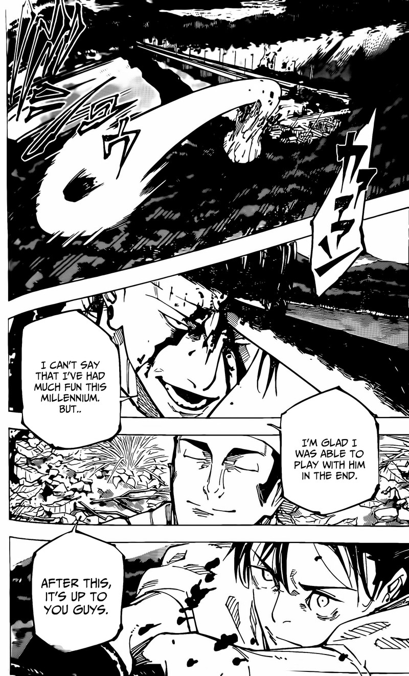 JUJUTSU KAISEN Chapter 249 - Page 6 in English