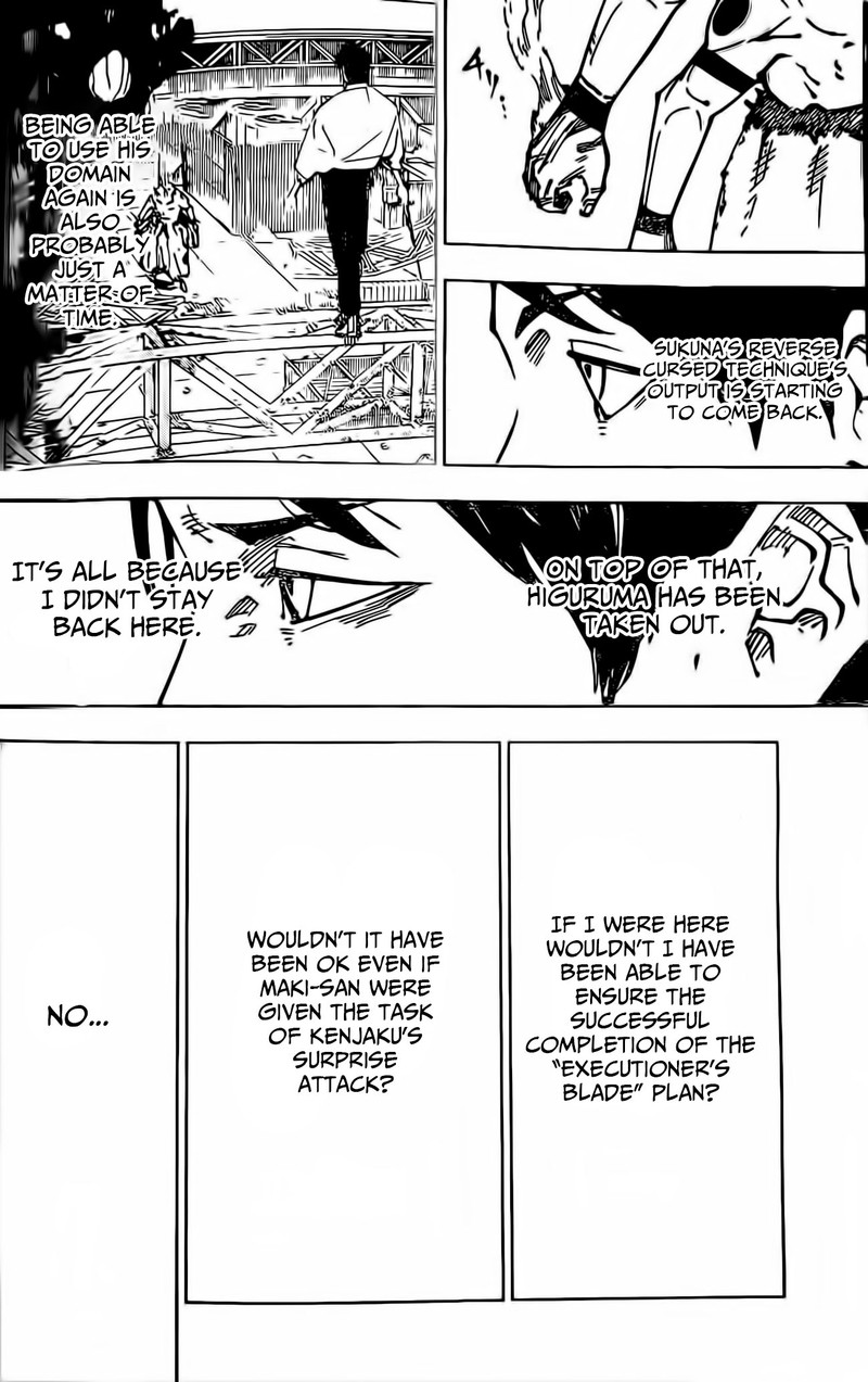 JUJUTSU KAISEN Chapter 249 - Page 7 in English
