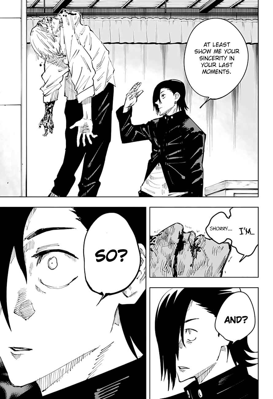 JUJUTSU KAISEN Chapter 25 - Page 17 in English