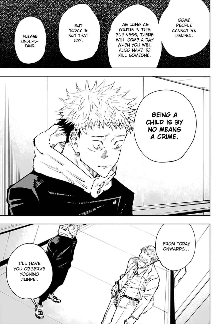 JUJUTSU KAISEN Chapter 25 - Page 3 in English