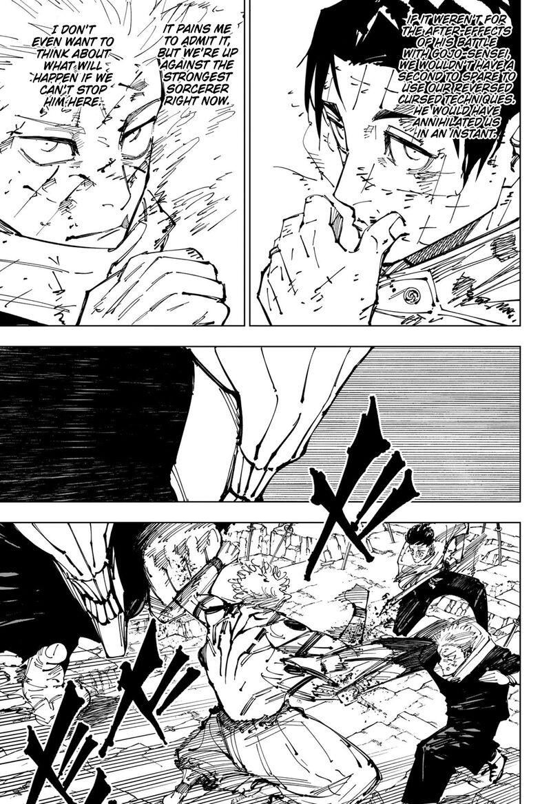 JUJUTSU KAISEN Chapter 250 - Page 15 in English