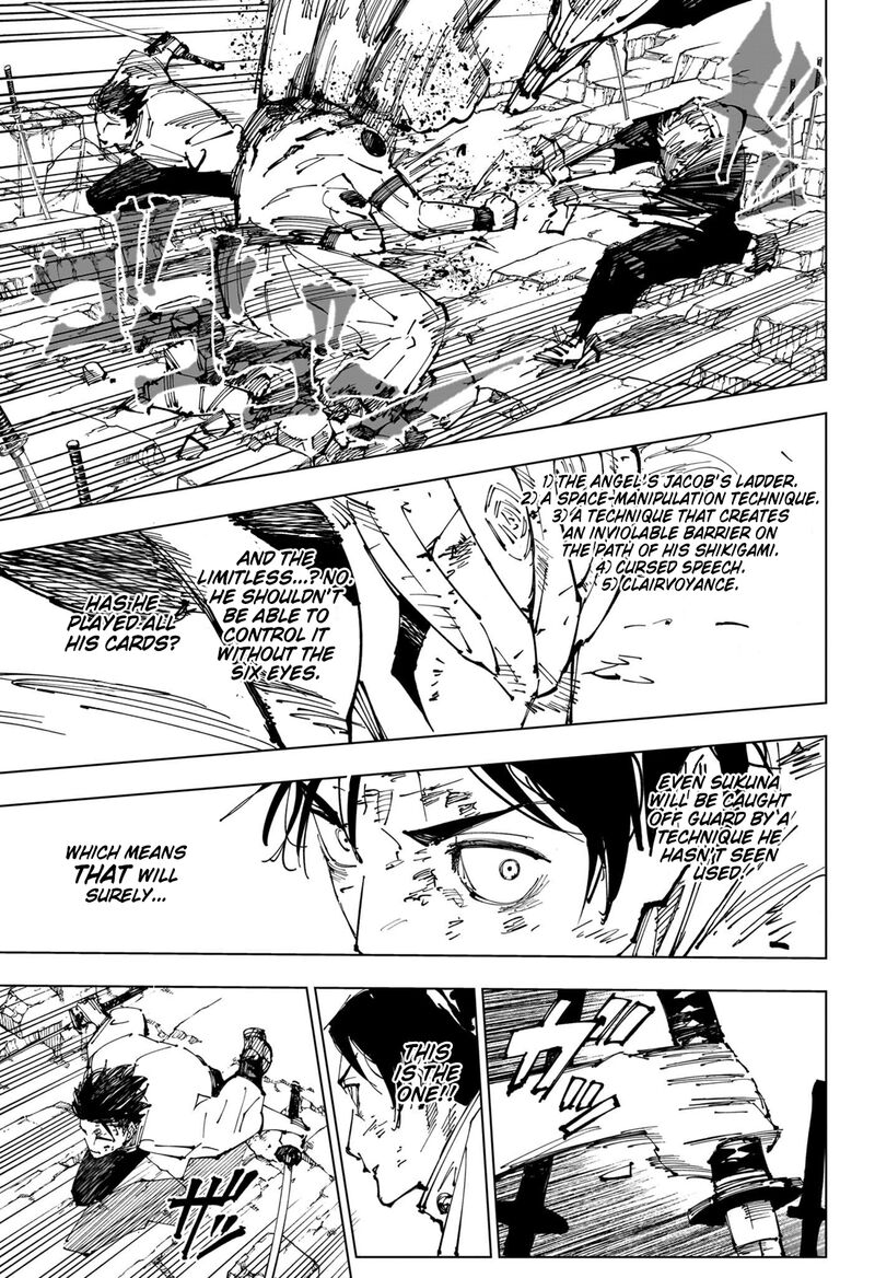 JUJUTSU KAISEN Chapter 250 - Page 17 in English
