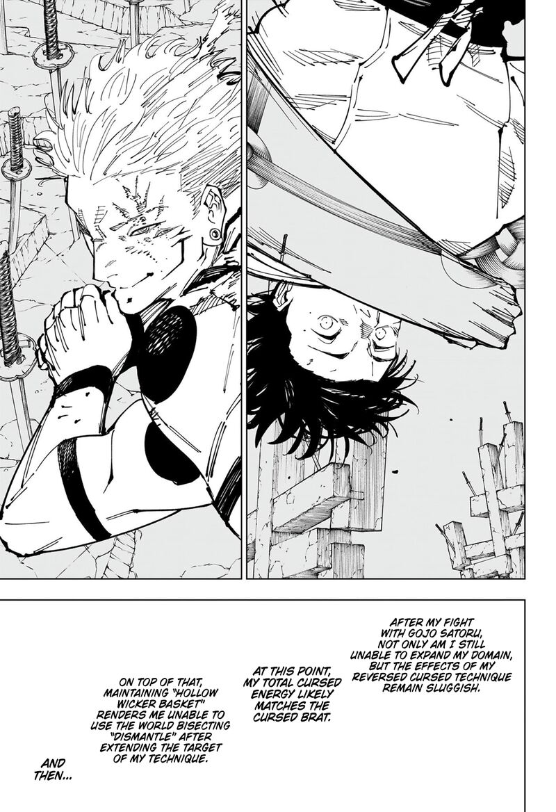 JUJUTSU KAISEN Chapter 250 - Page 5 in English