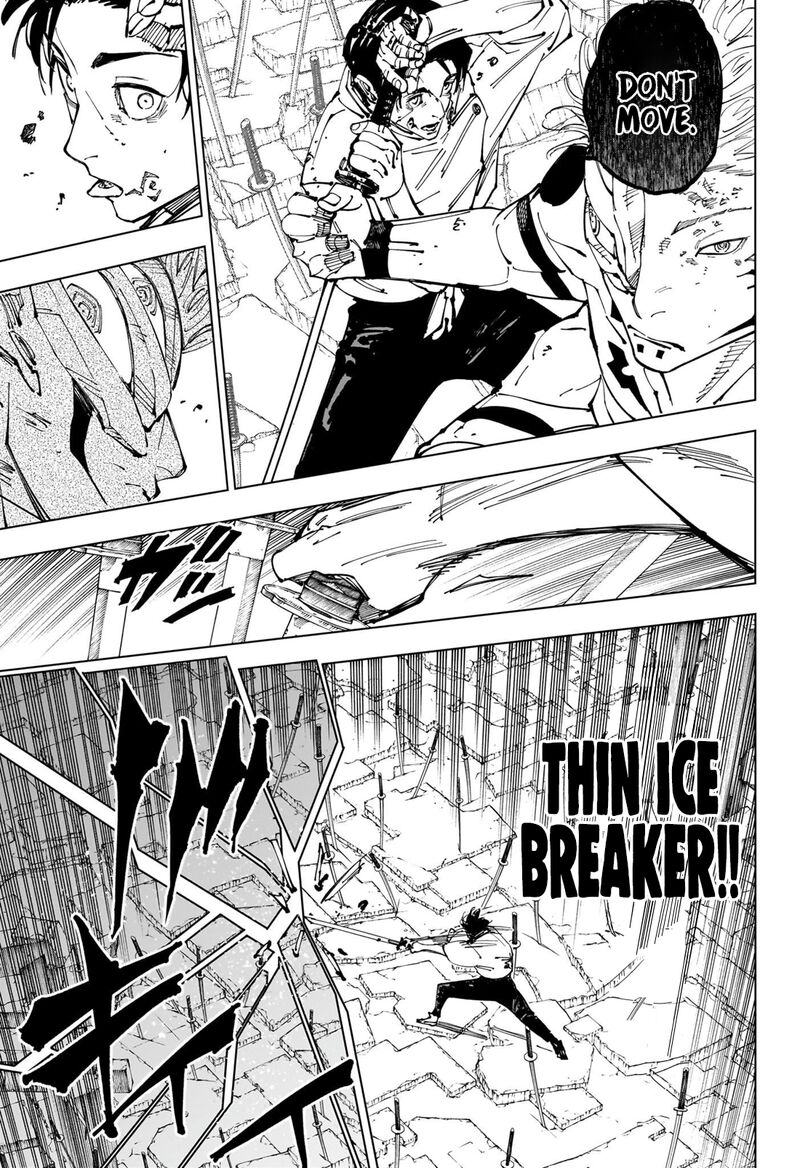 JUJUTSU KAISEN Chapter 250 - Page 9 in English