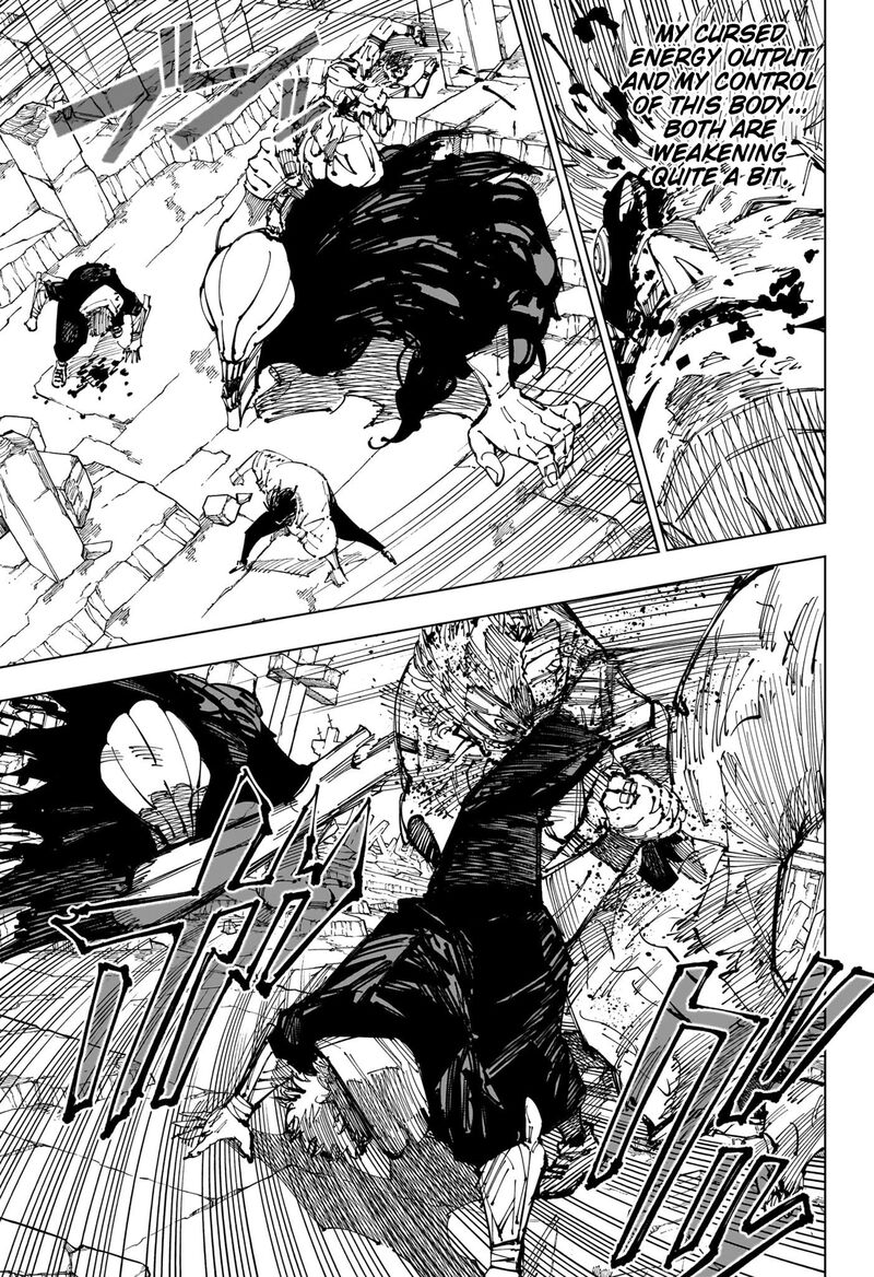 JUJUTSU KAISEN Chapter 251 - Page 5 in English