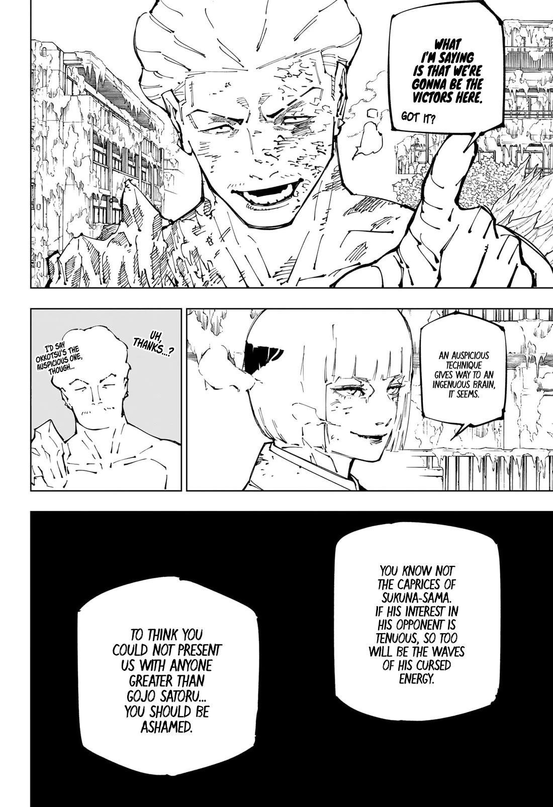 JUJUTSU KAISEN Chapter 252 - Page 17 in English