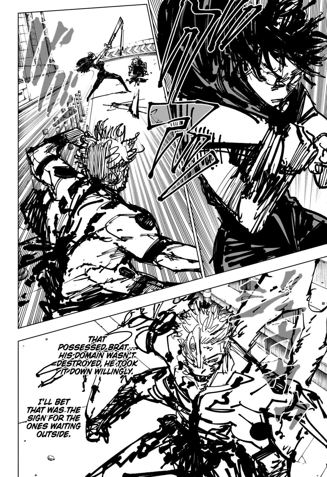 JUJUTSU KAISEN Chapter 252 - Page 5 in English